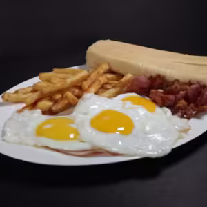 3 Huevos Fritos o Revueltos