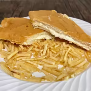 Tostada de Queso de Crema