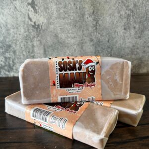 Dulce de mani en barra