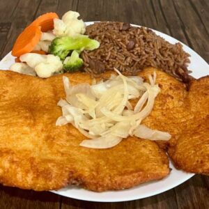 Bistec de Cerdo Empanizado Completa
