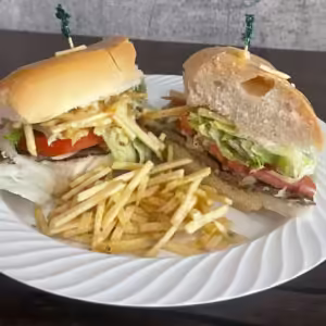 Pan con Bistec
